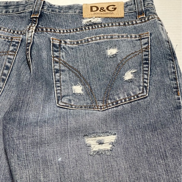 D&G Dolce & Gabbana Made In Italy Ittierre Spa Button Fly Jeans Men's Size 33x32 - Picture 14 of 14